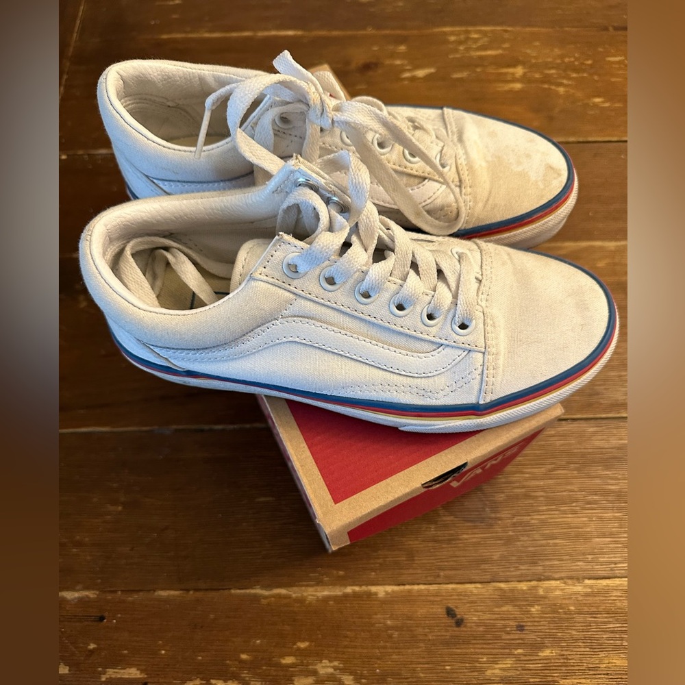 Vans Old Skool Rainbow foxing